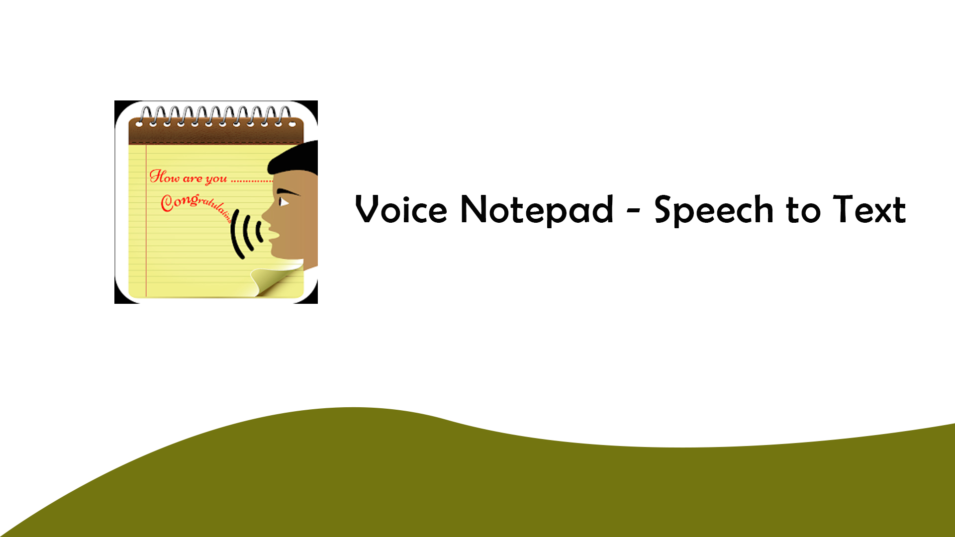 Voice Notepad Speech to Text Tech Guide Myanmar