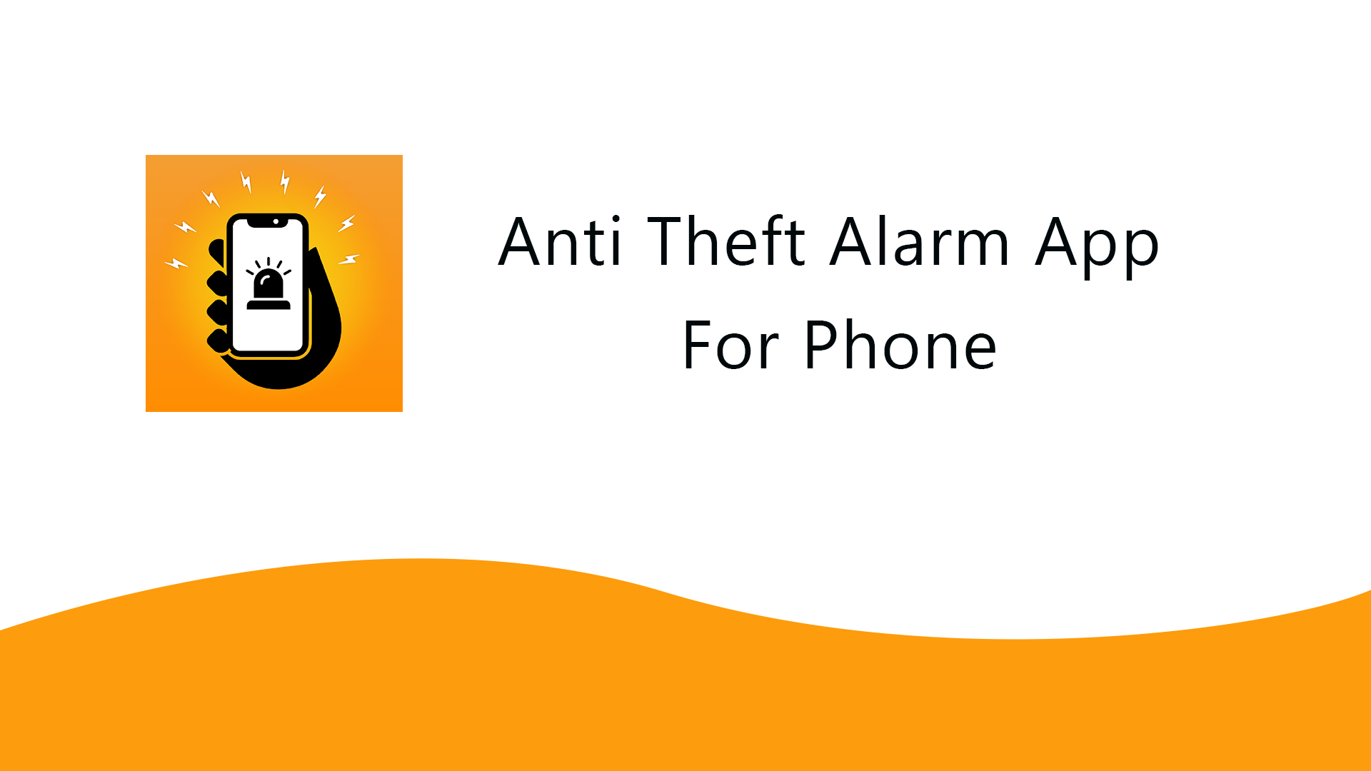 Anti Theft Alarm App For Phone Tech Guide Myanmar